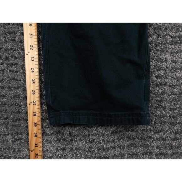 Duluth Trading Pants Mens 41x29 (Tag 44x30) Black Flex Fire Hose Canvas Workwear - Picture 8 of 13